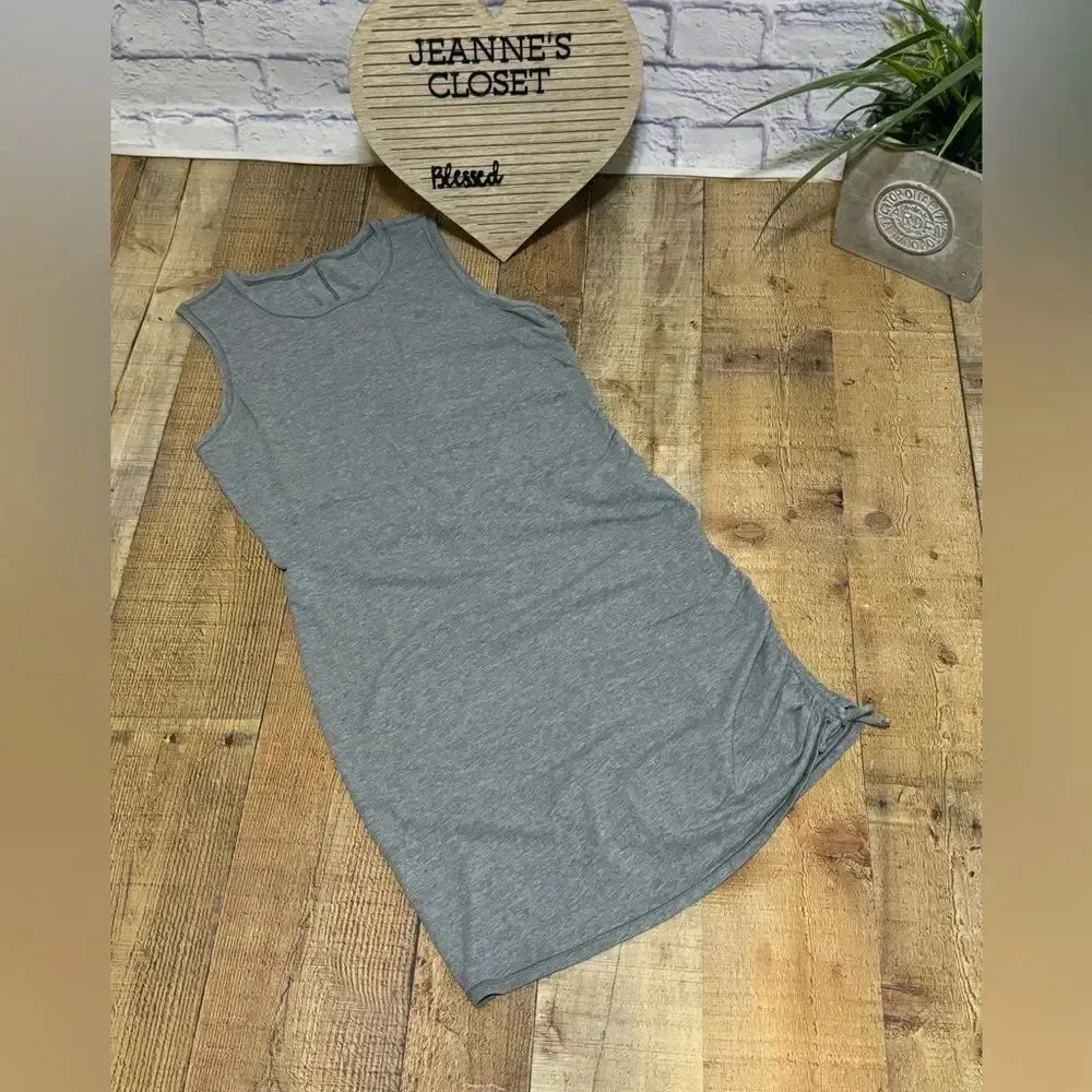 Lululemon Cinch It Dress Heathered Medium Grey